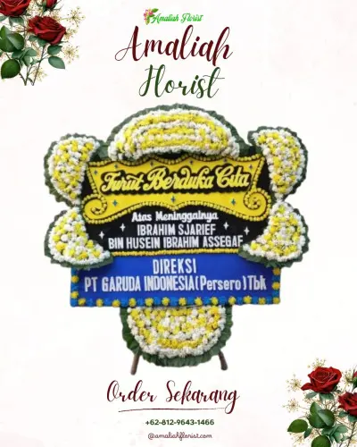 Papan Bunga Duka di Tembongwah